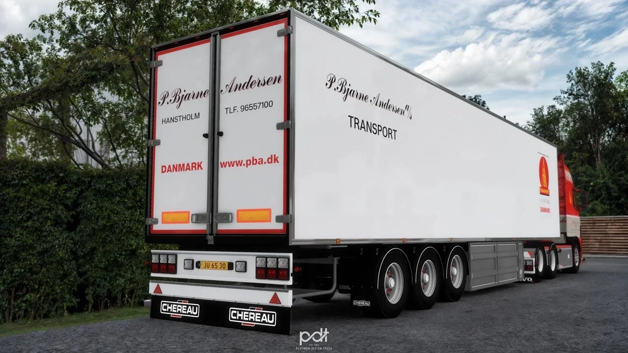 Volvo FH3 P.Bjarne Andersen + Trailer v2.0 3