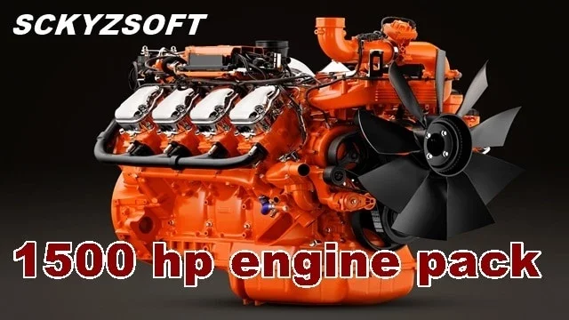 1500HP for all trucks