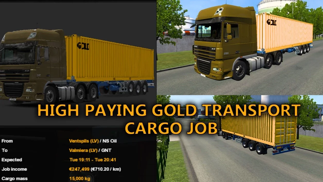 High Paying Gold Transport Job forv1.0