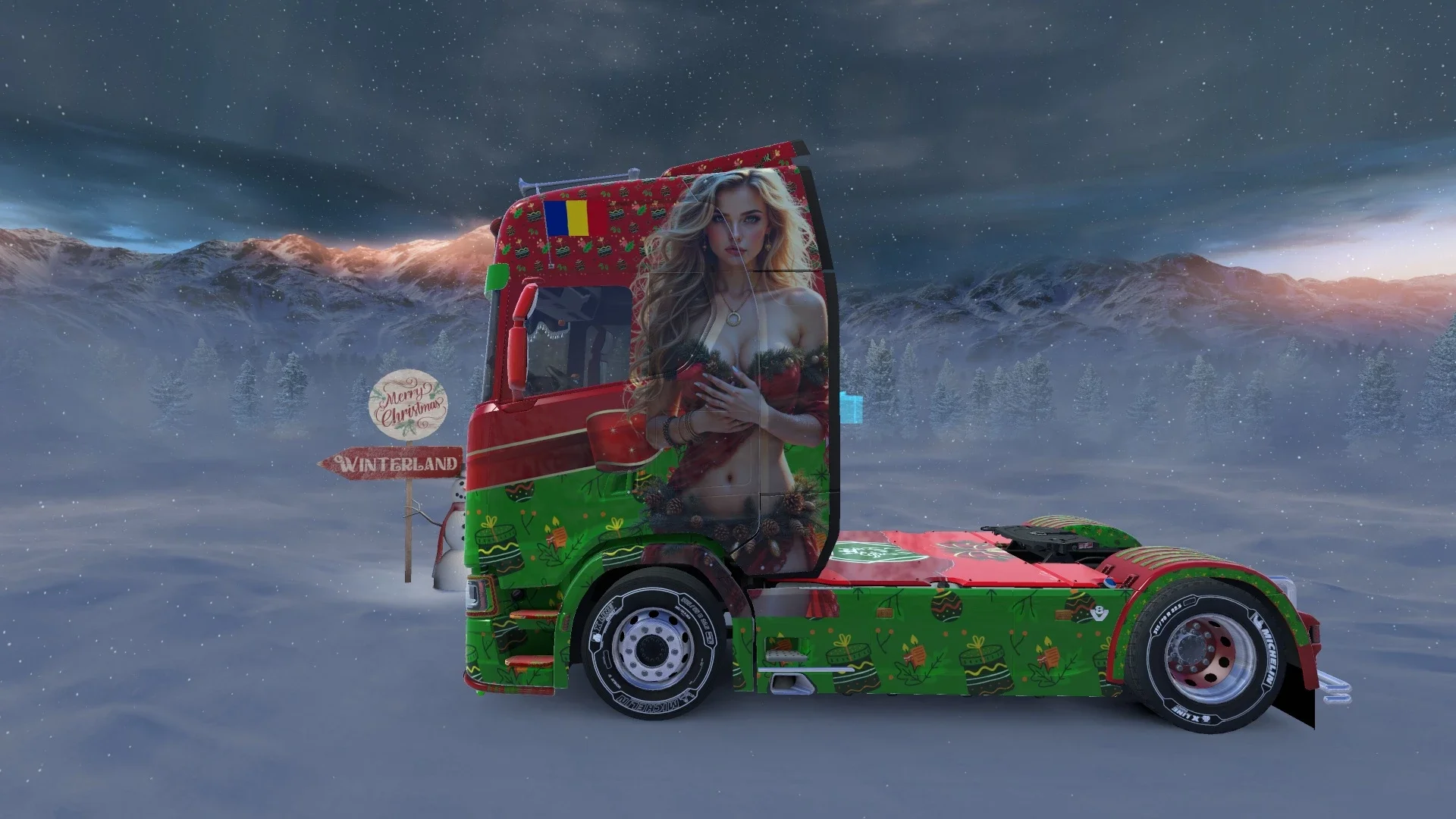 XMas 2024 Edition For Scania S NextGen Highline v1.0