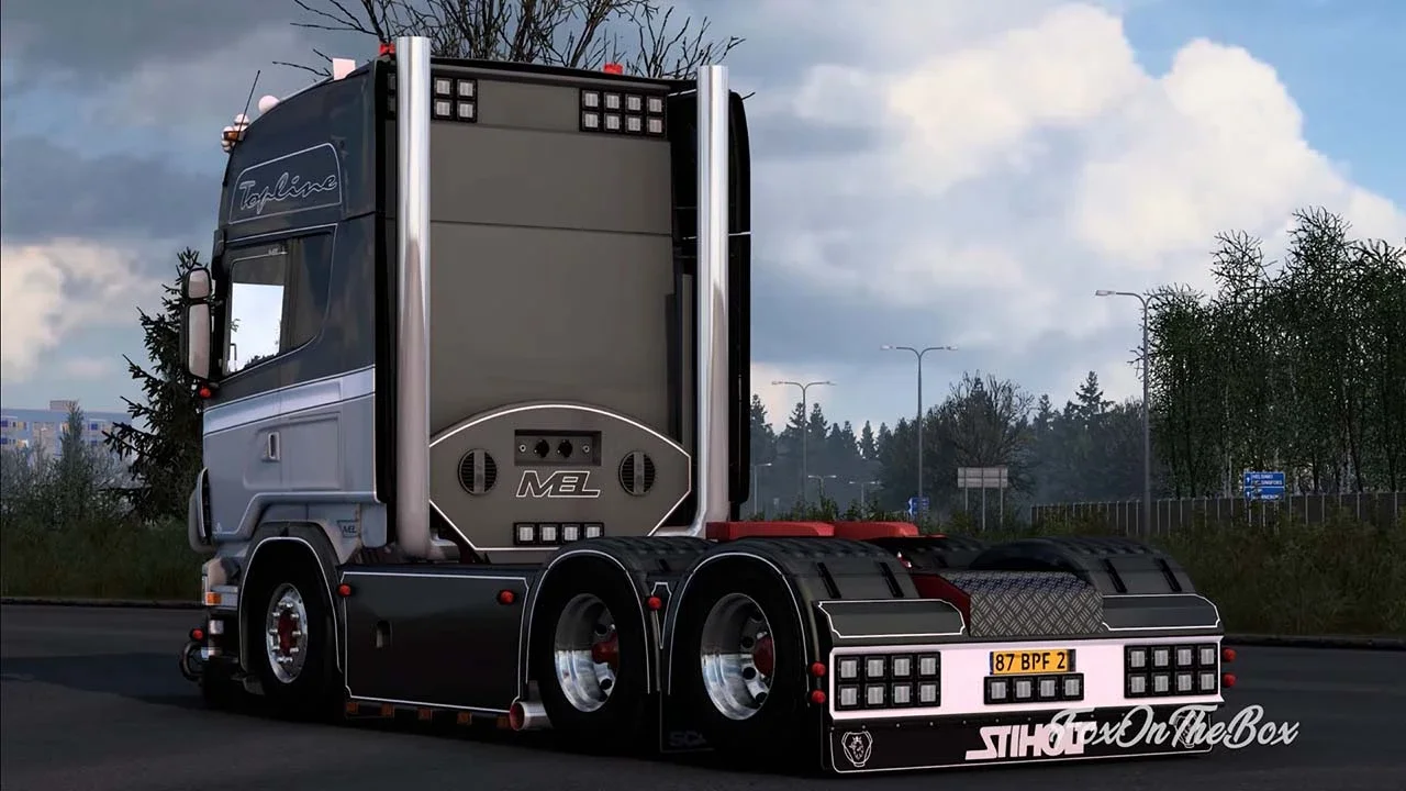 Ludwig Scania R620 V8 + Trailer 4