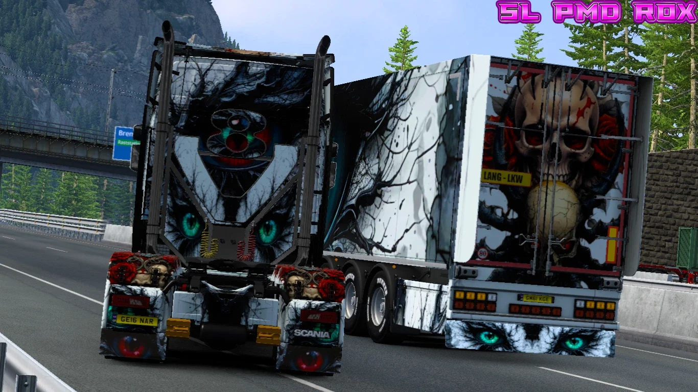 SCANIA S KITANA EYE SKIN v1.0 2