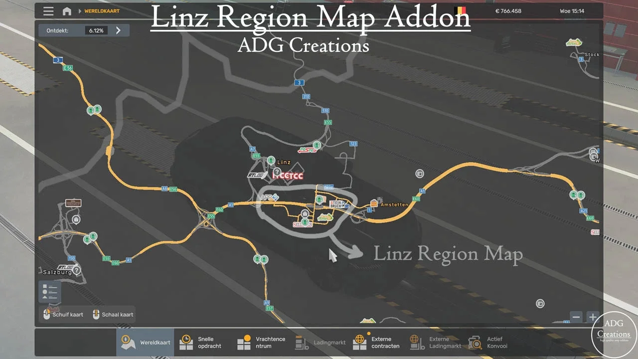 Linz Region Map Addon v1.2 3