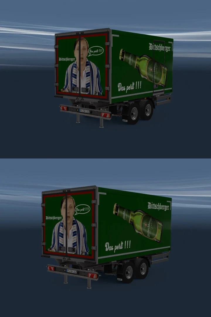 Dittschberger-Skin for DAF XD Rigid/Gastro and Trailers v1.0 2