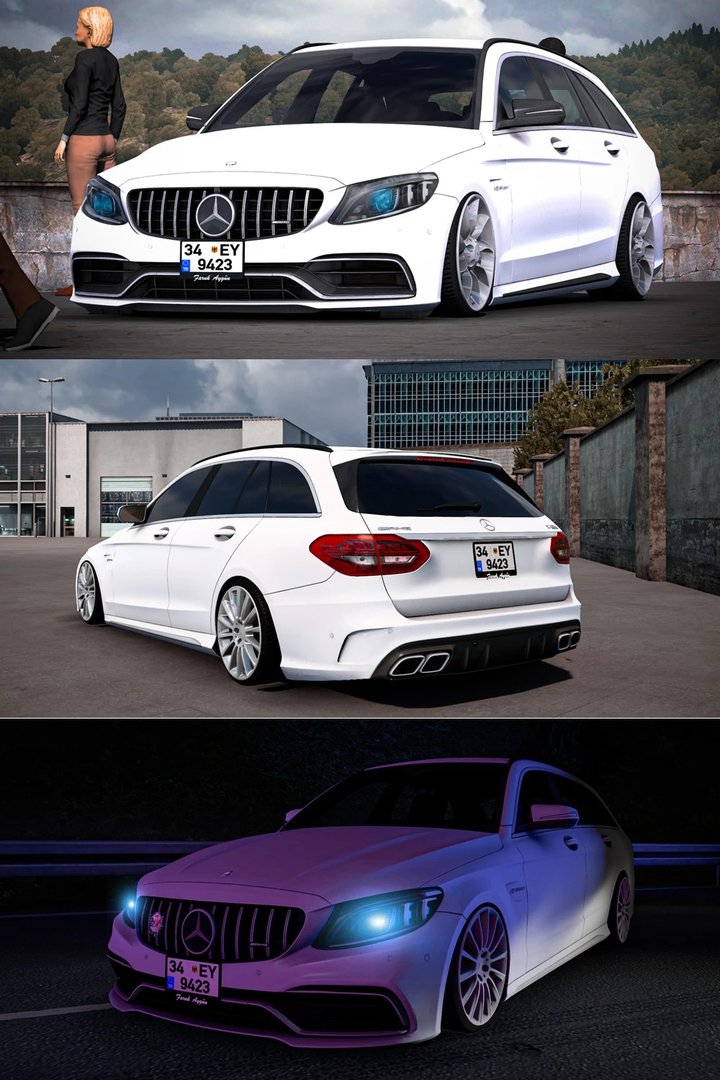 Mercedes Benz C63s 2
