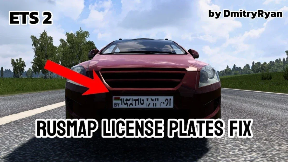 RusMap License Plates Fix v2.53