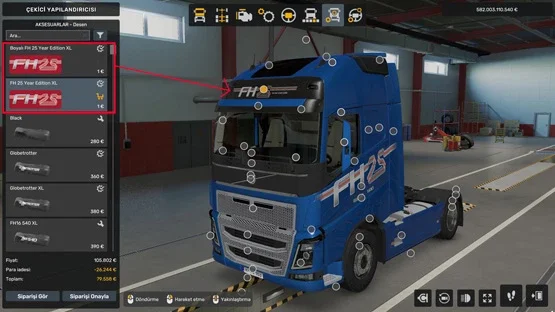 Volvo FH 25 Year Edition Paint Job v1.0 3