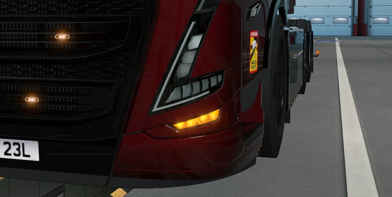 Working Amber Foglights for SCS Volvo FH5 v1.1 2