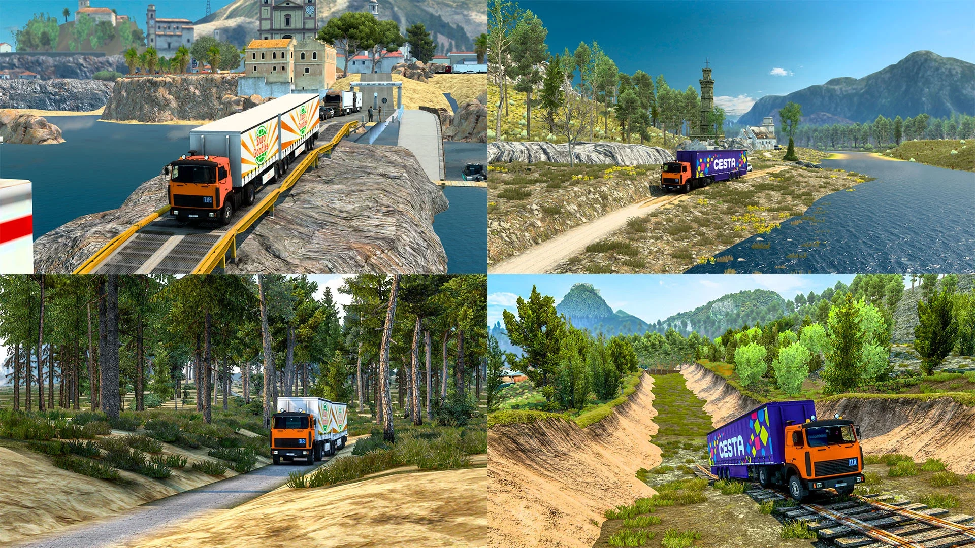 DSL Map Mod by Black Dragon [Extreme Roads]v 1.4