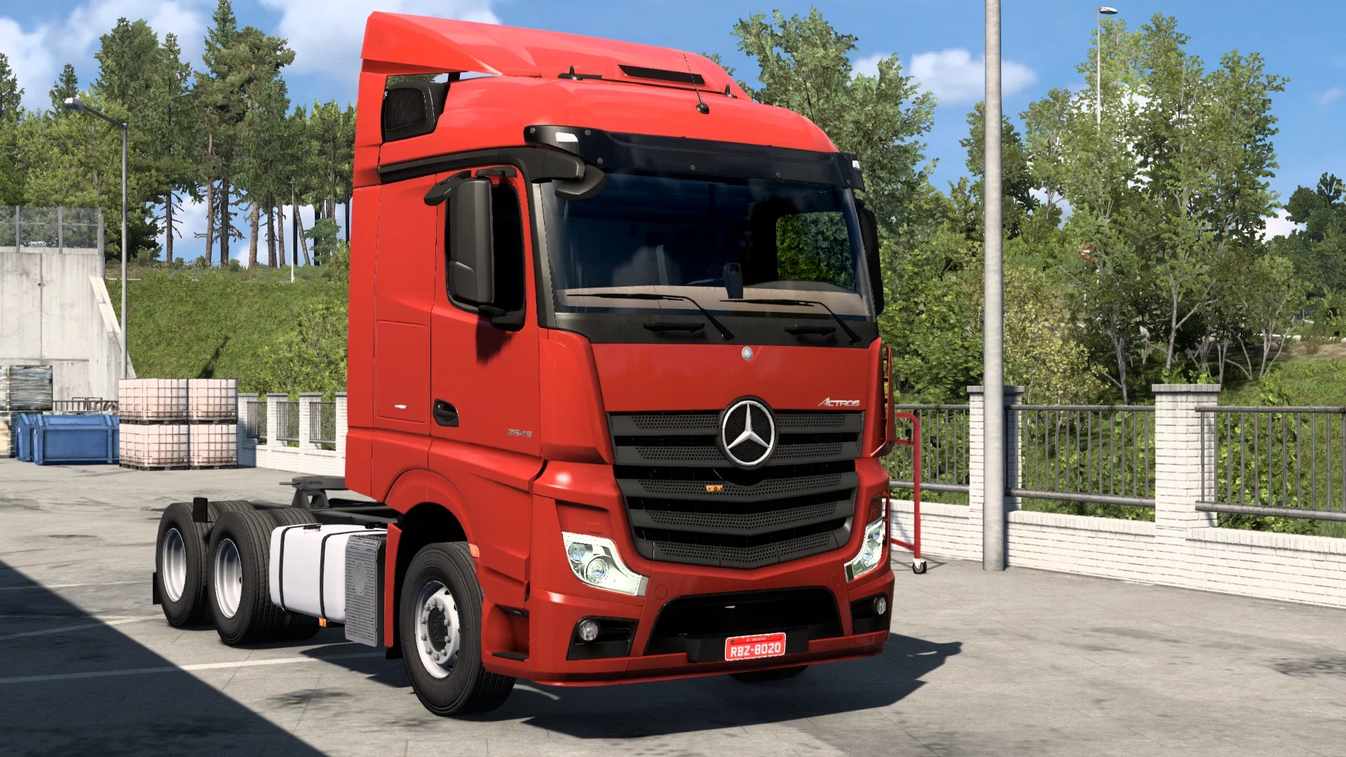 Mercedes Benz Novo Actros 2020/2021 v 1.0 2