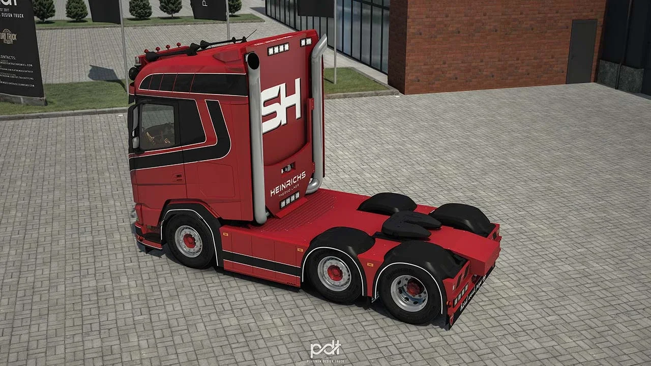 DAF XG Heinrichs Thermoliner + Trailer v4.0