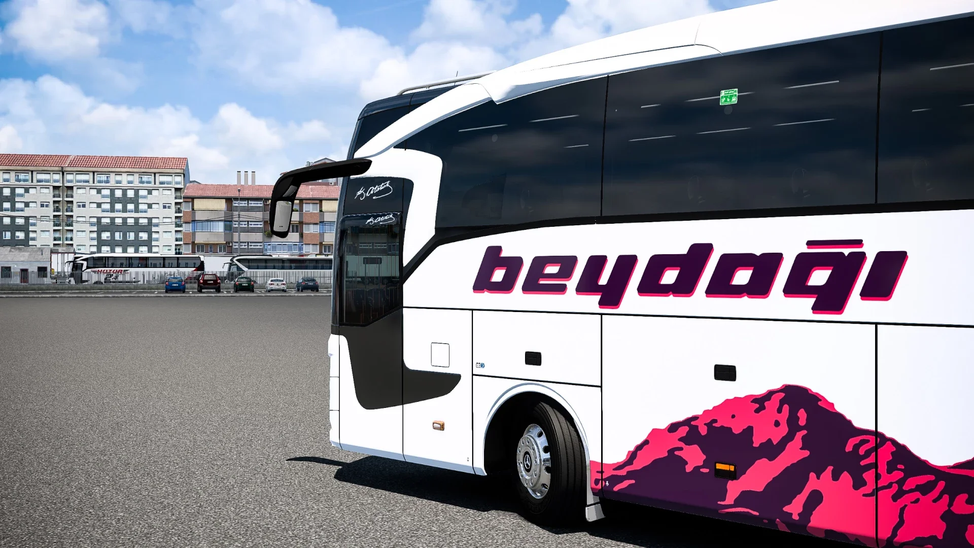 Beydağı Turkish bus Skin for Mercedes Benz Travego v1.0