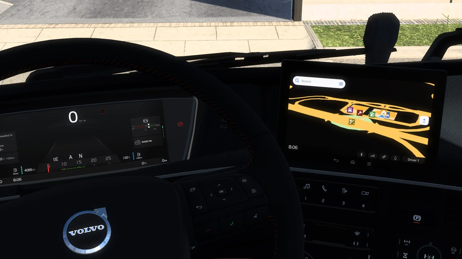 Volvo FH6 Dark Navigation v1.0 2