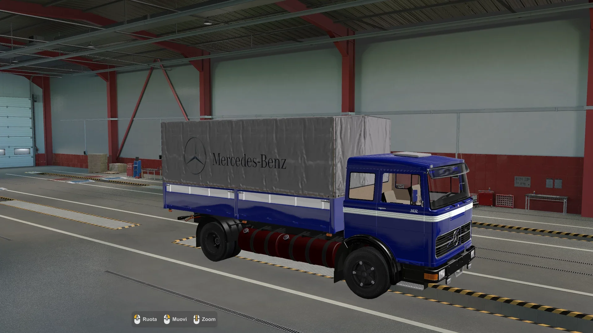 Mercedes LPS 1632 + Tandem Trailer by Antonio62 3