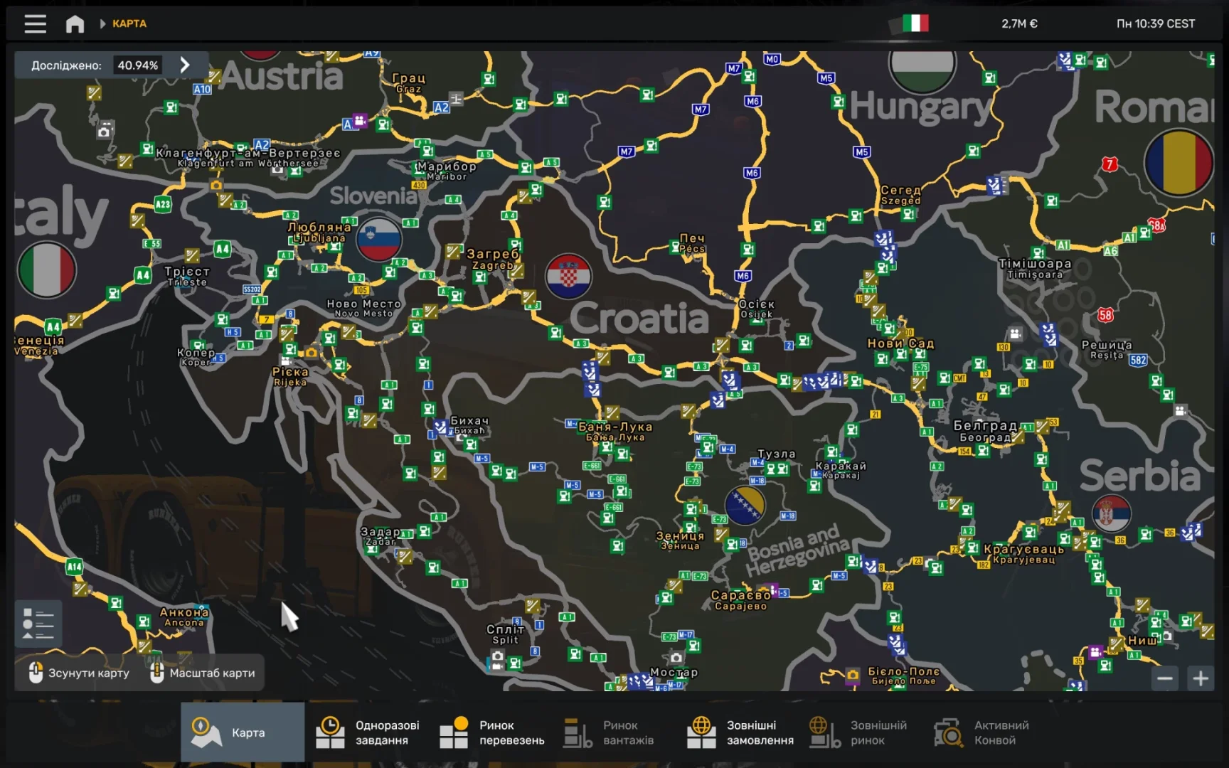 Dark2 Background Map v1.0