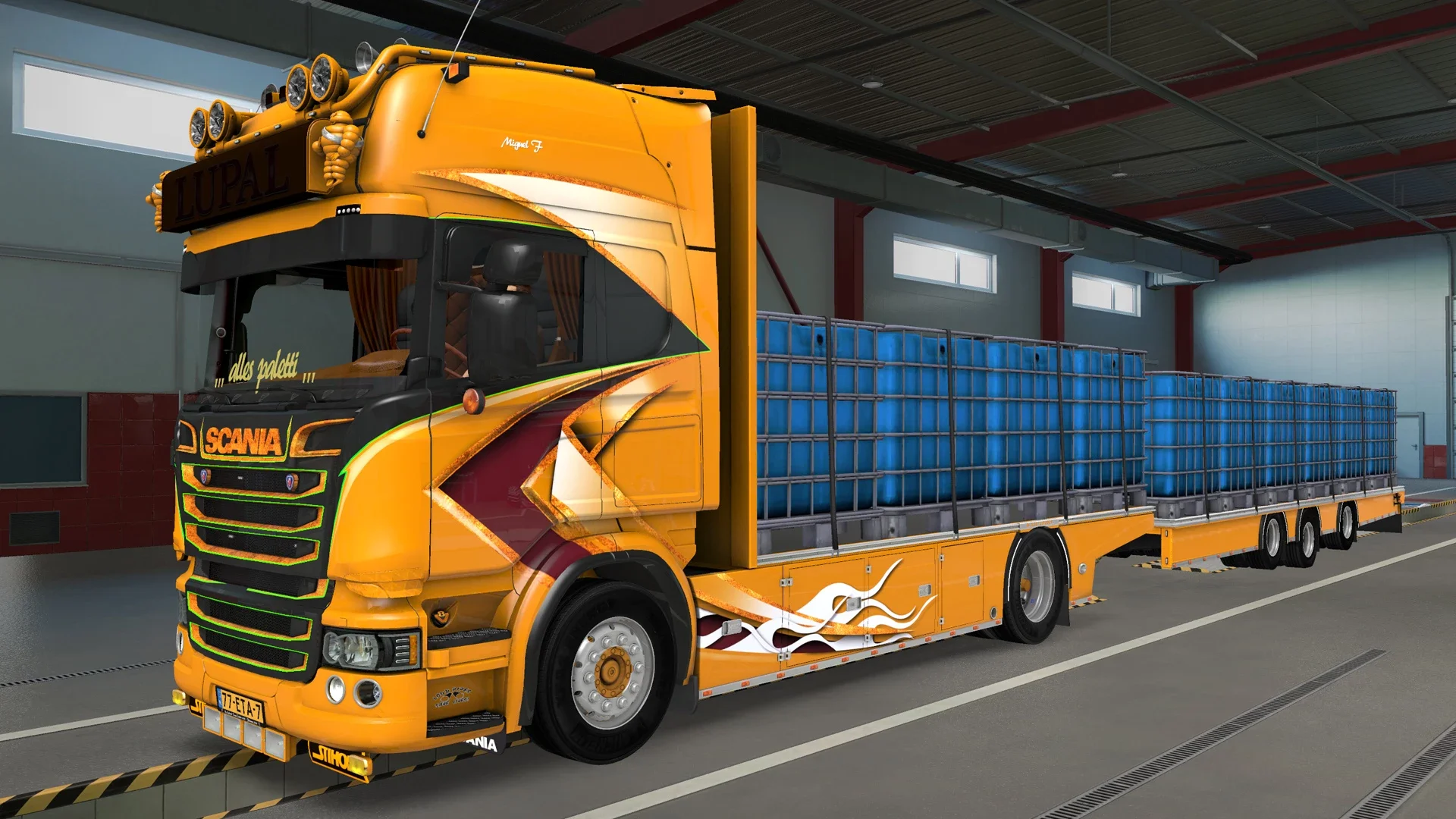 SCANIA STREAMLINE 730 LUPAL v5.0.x 2