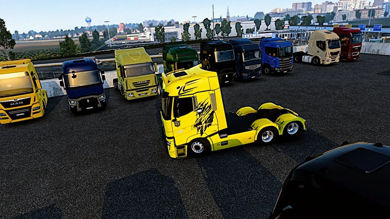 Renault T Bumblebee skin v1.0