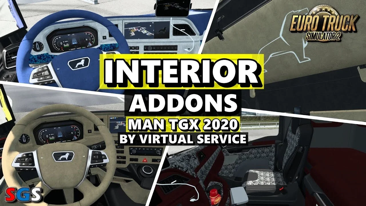 Interior Addons for MAN TGX 2020 v 1.8
