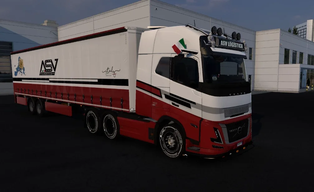 Skin for Trailer ASV LOGISTICA v1.0 2