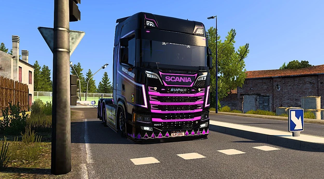 Wakanda scania S skin v1.0