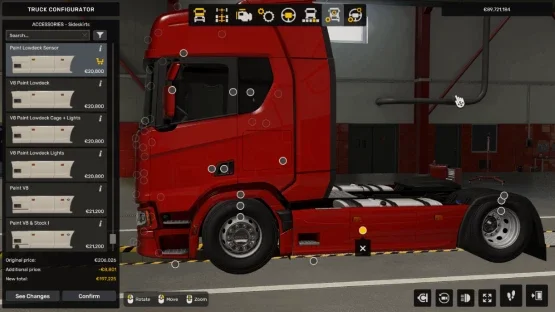 Scania NextGen PGRS Lowdeck + New Interior Addon v1.0 2