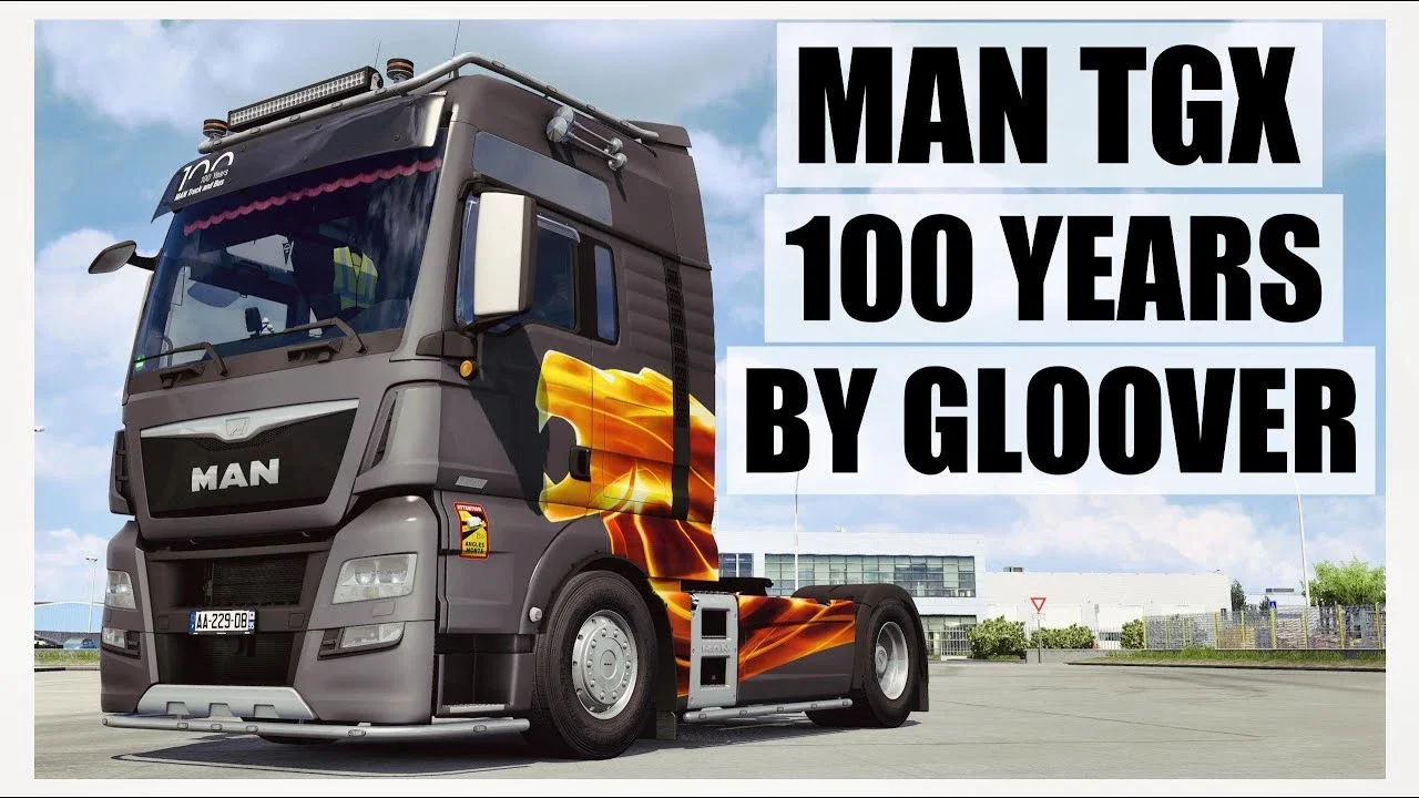 MAN TGX E6 100 Years Add-On v 1.5
