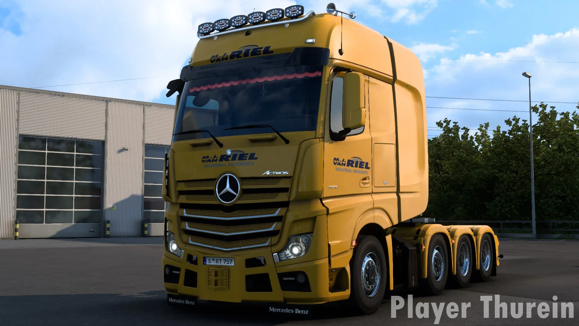 M.J.VAN Riel skin for Mercedes by Player Thurein v1.0 3