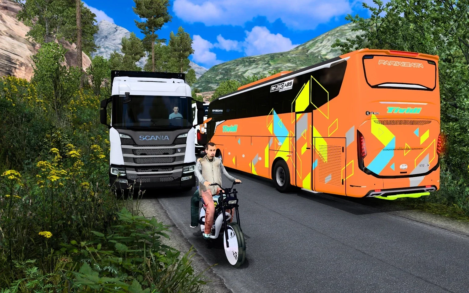 Mod Traffic Indonesia Motor Aerox, Nmax, JB5 Basuri Dan 3