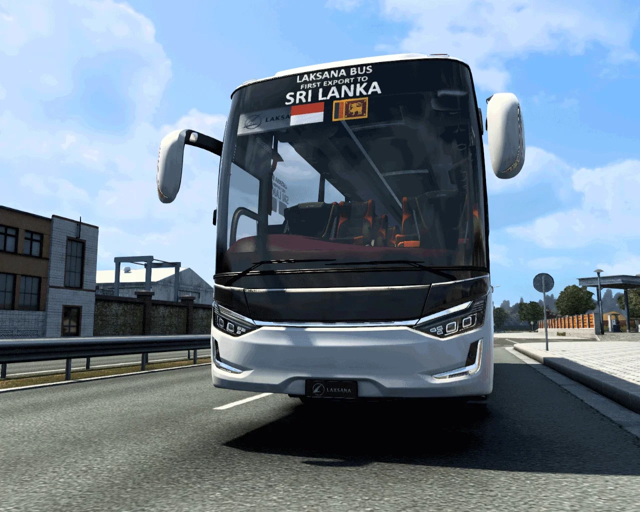 Sri lanka laksana bus skin v1.0 2