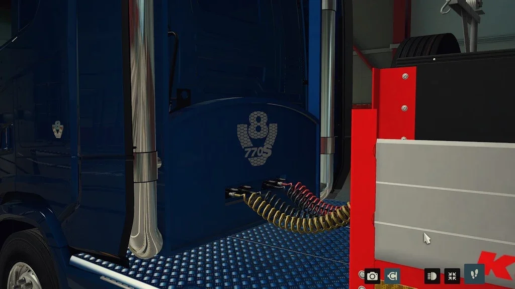 Scania PGRS V8 Backwall v1.0 2
