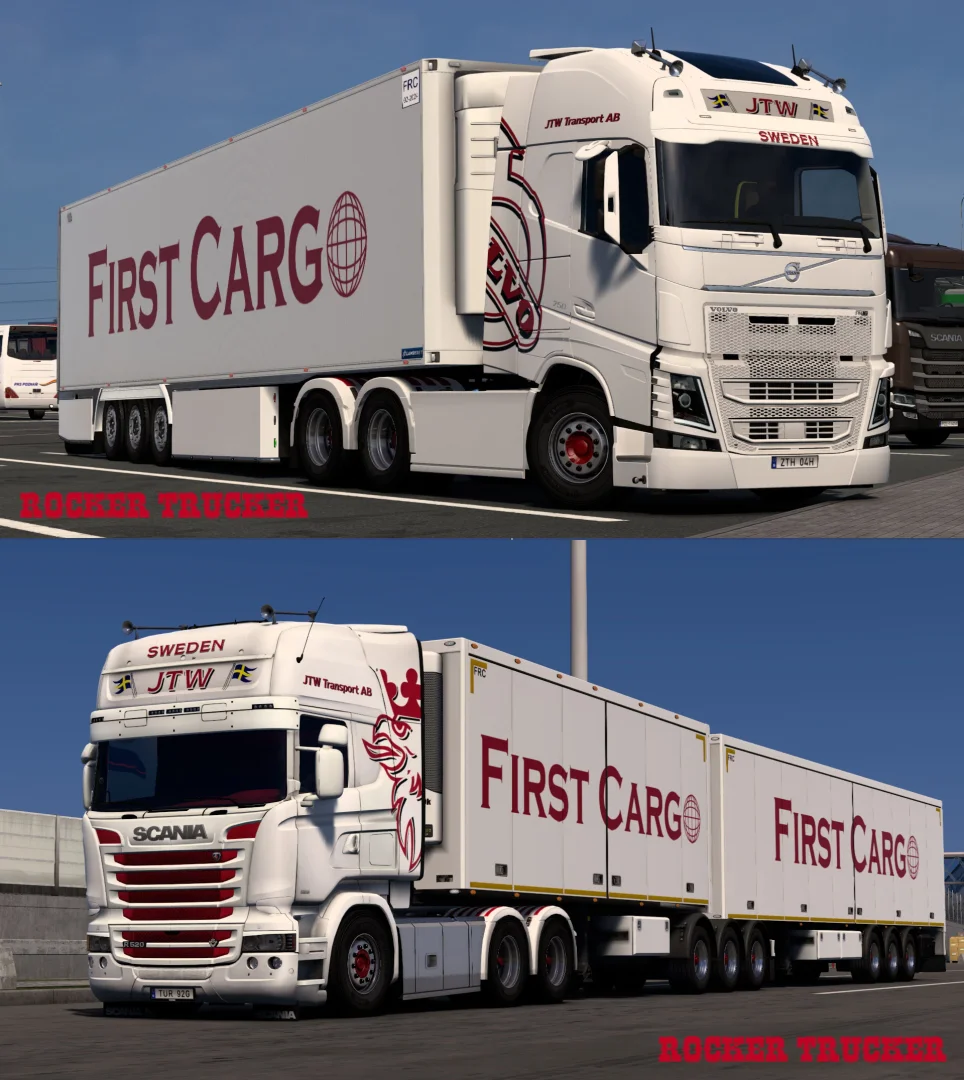 First Cargo/JTW Transport AB Skin Pack v1.0 2