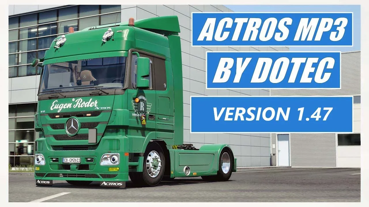 Mercedes-Benz Actros MP3 by Dotec v 1.3.5