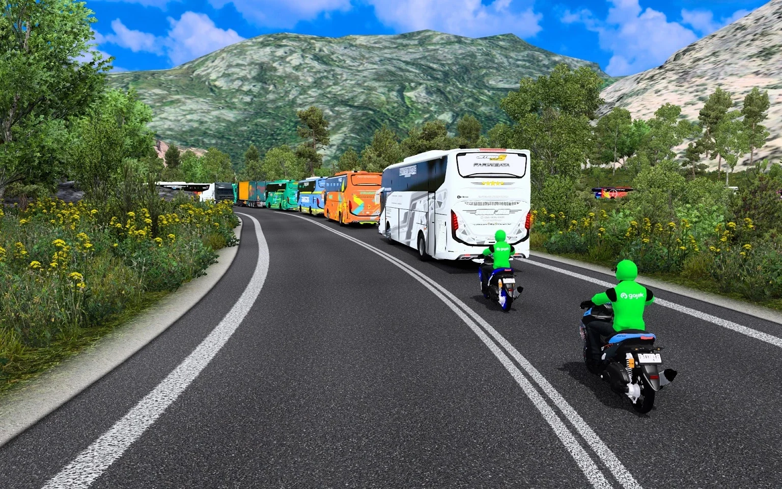 Mod Traffic Indonesia Motor Aerox, Nmax, JB5 Basuri Dan