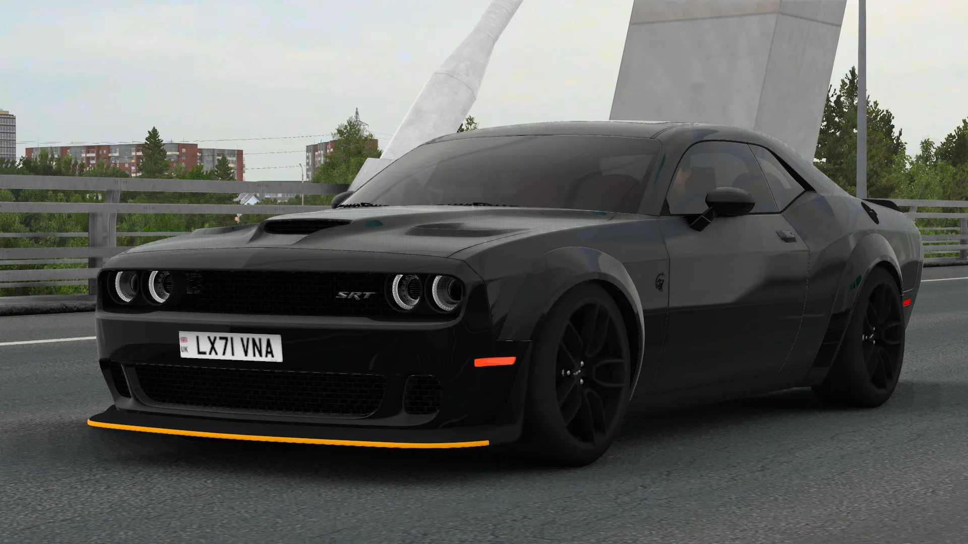 Dodge Challenger SRT Hellcat Widebody 2018 V 2.4 4