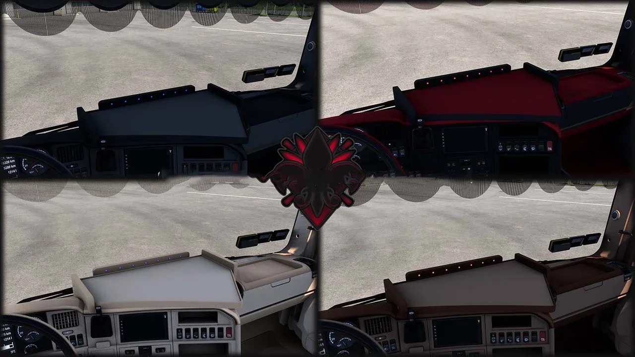 Scania RJL Interior Pack v1.5 3