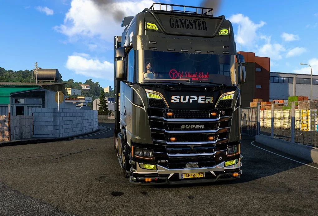 Scania S Gangster skin v1.0