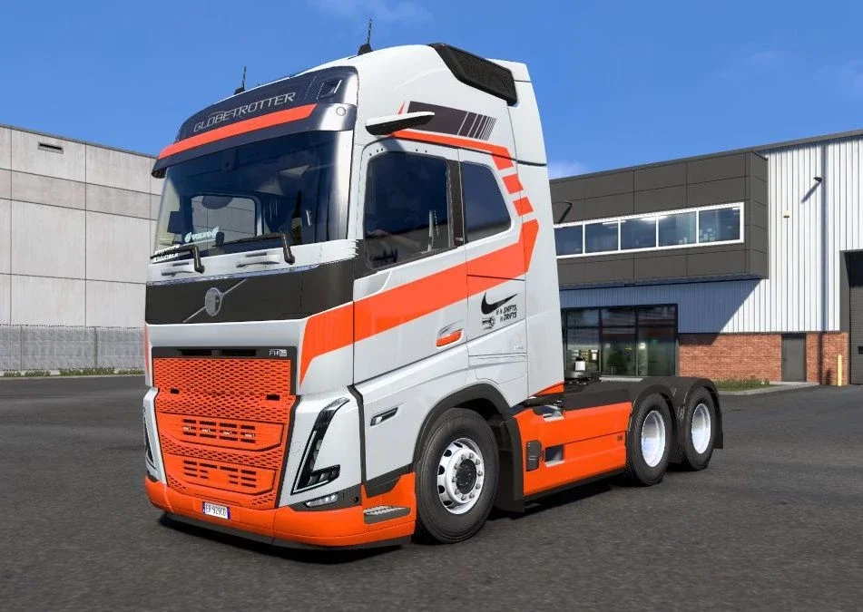 Volvo globetrotter and Aero antisocial skin v1.0