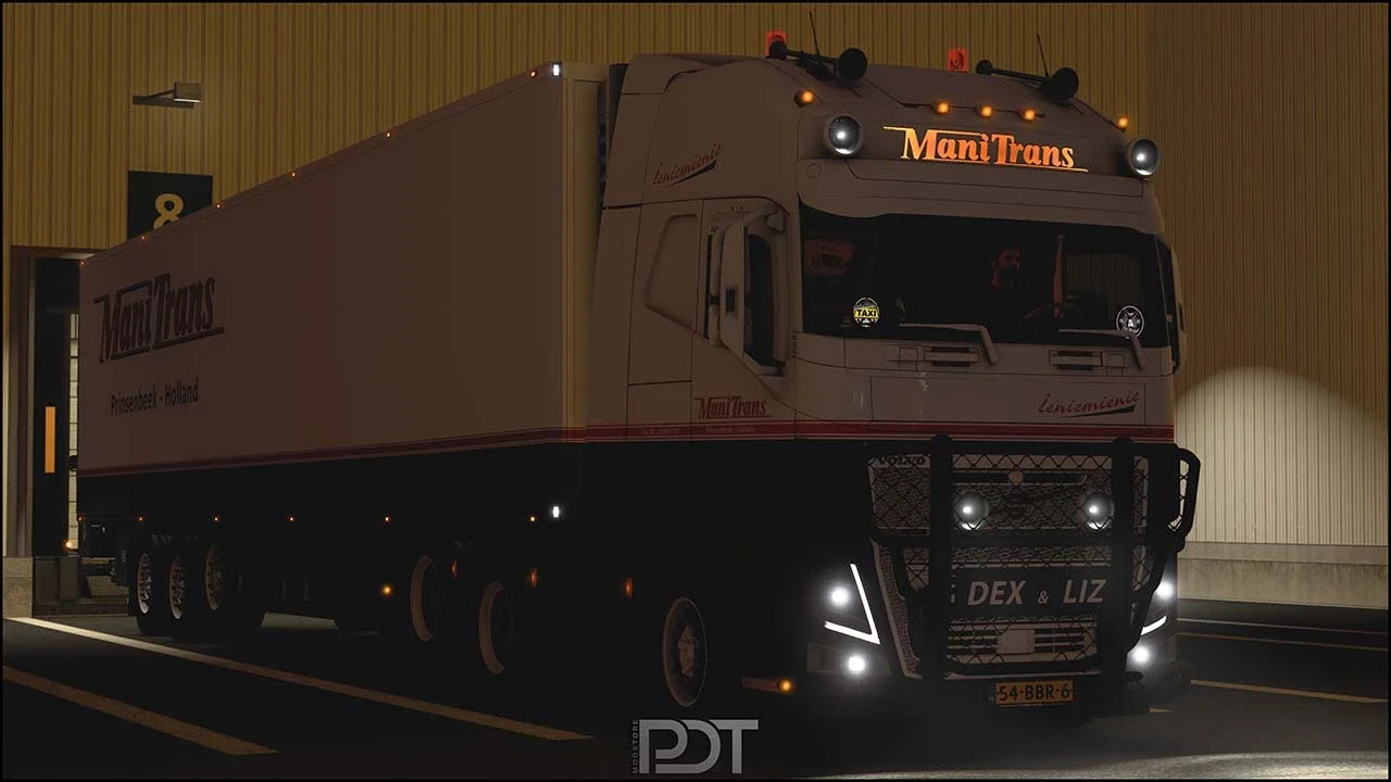 Volvo FH12 + Trailer ManiTrans v 4.0 2