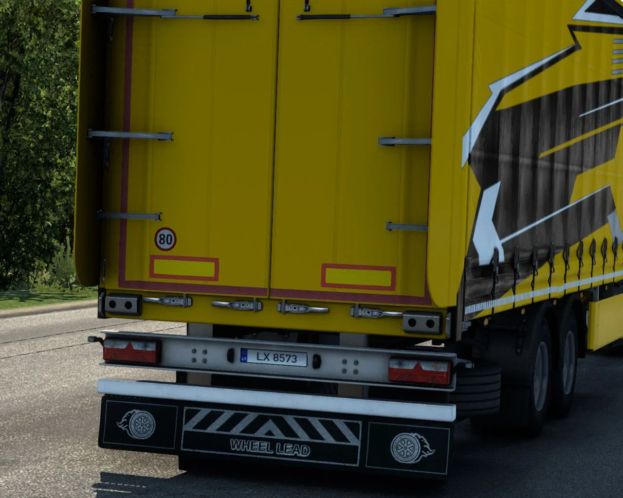 License Plate For SCS Trucks SCS Trailers 2