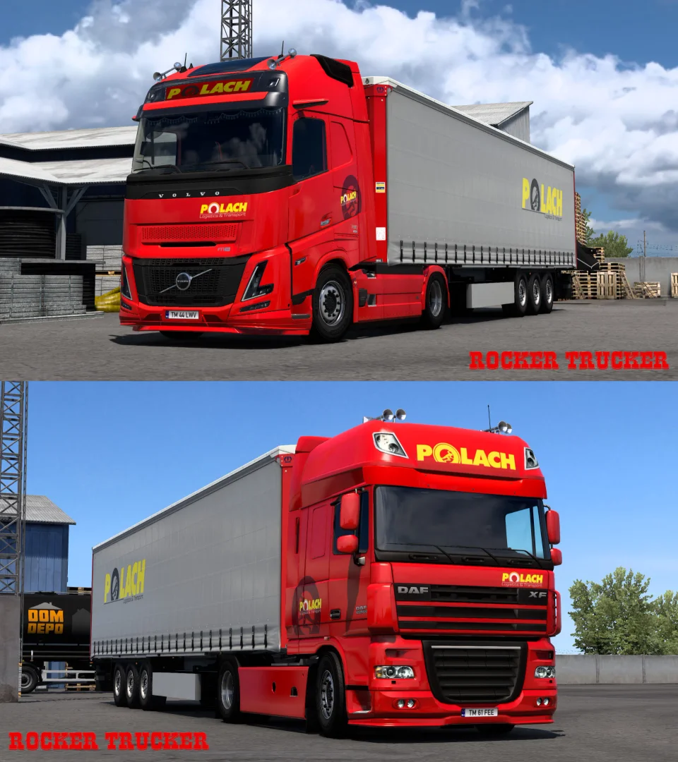 Polach Logistics Transport Skin Pack v1.0