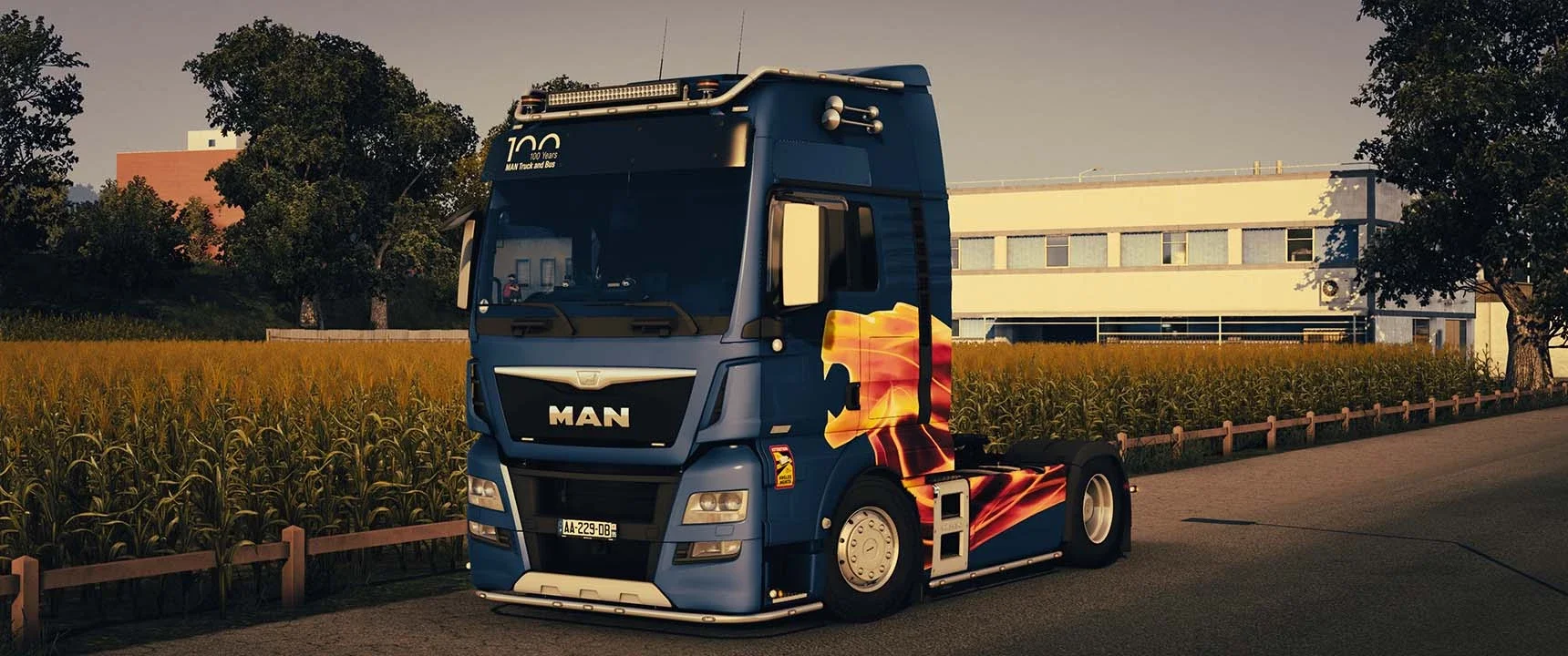 MAN TGX E6 100 Years Add-On v 1.5 2