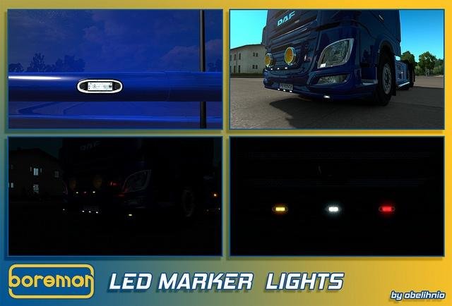 BOREMAN LED MARKER LIGHTS v1.9