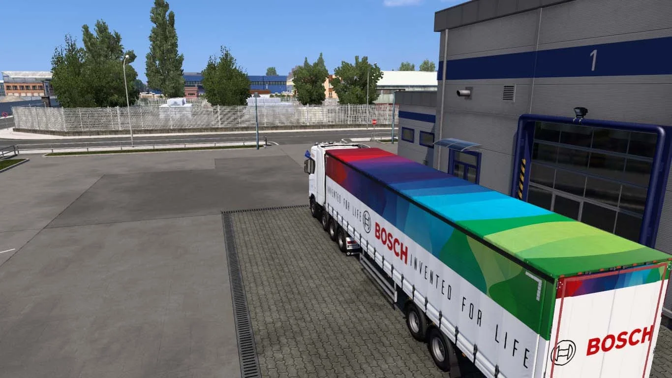 Skin truck bosch