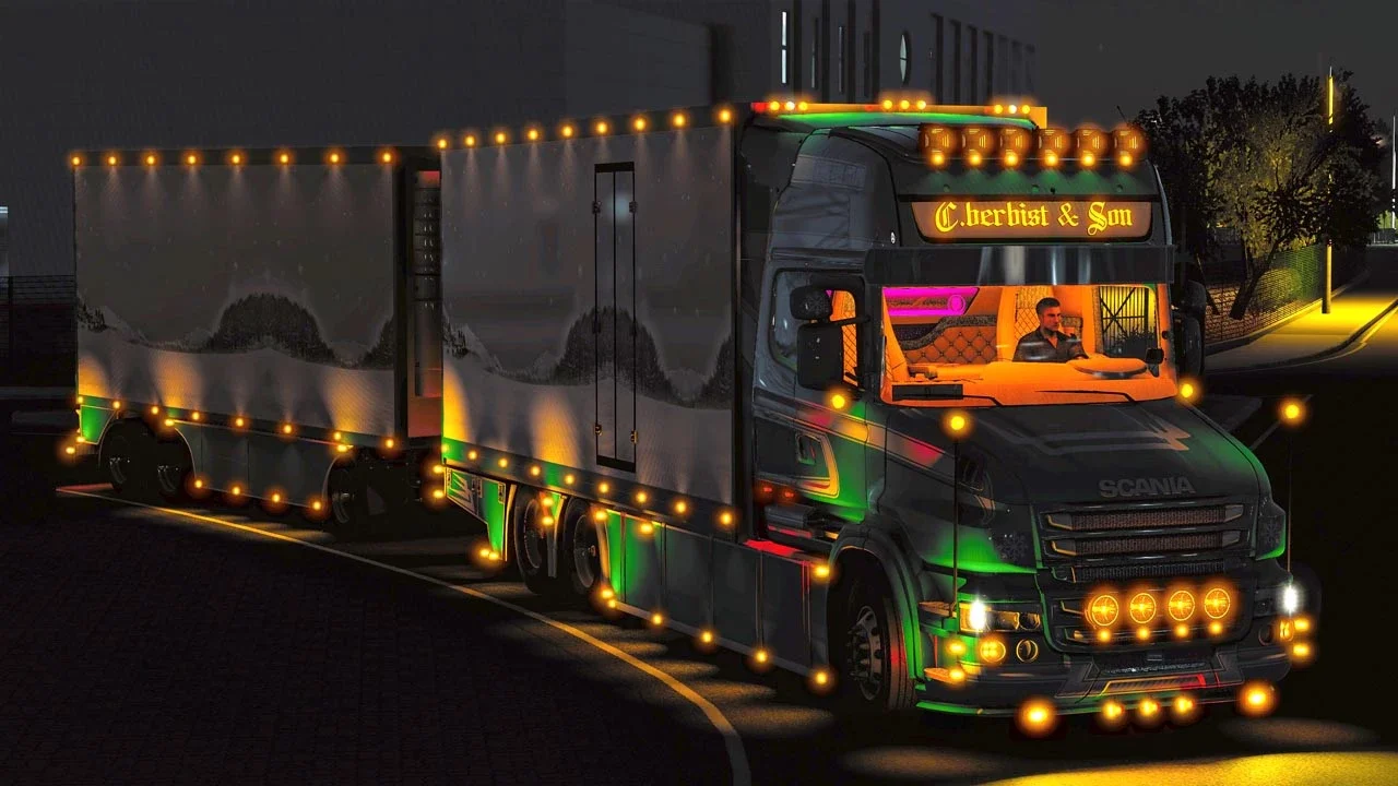 Scania 6 Series T520 V8 + Trailer 5