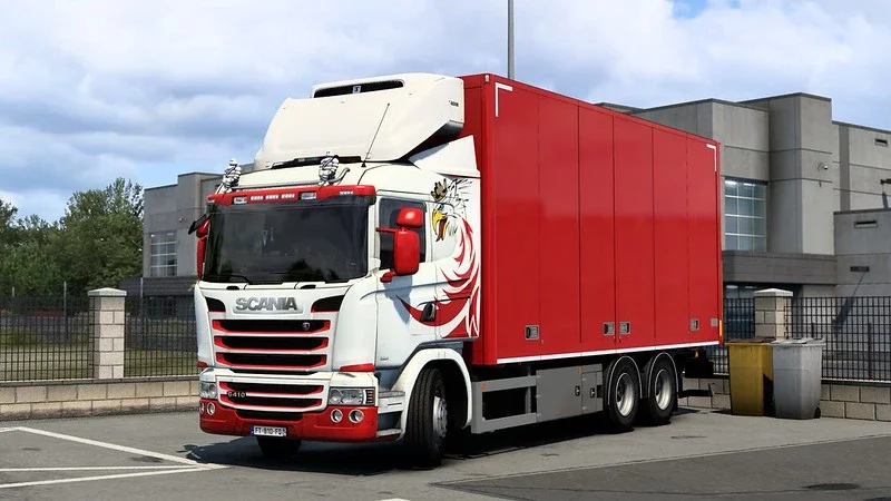 Paintable Griffin for Scania P, G series v1.2 4