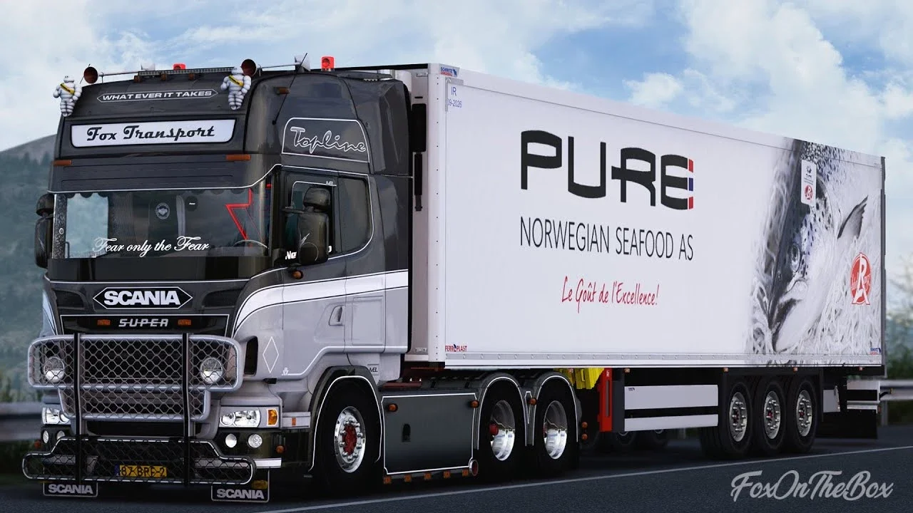 Ludwig Scania R620 V8 + Trailer