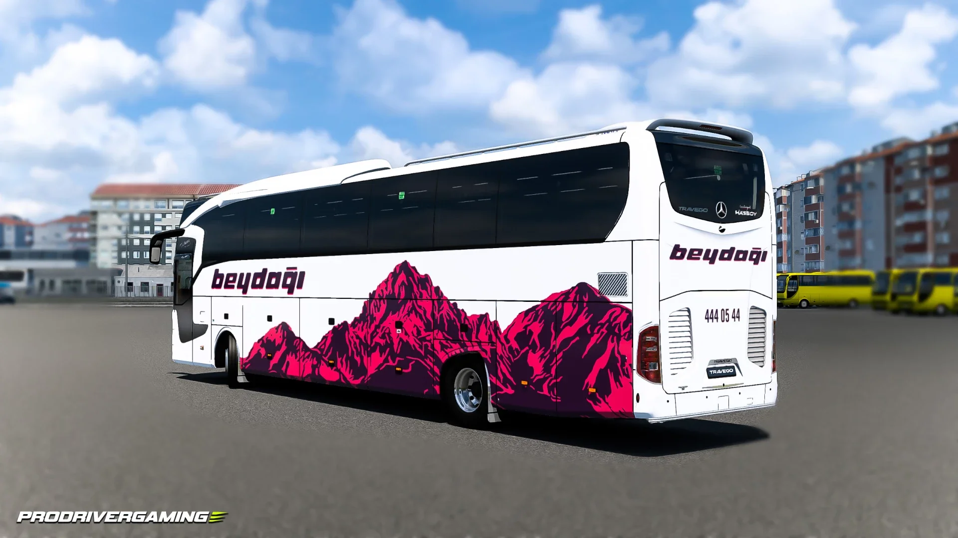 Beydağı Turkish bus Skin for Mercedes Benz Travego v1.0 2