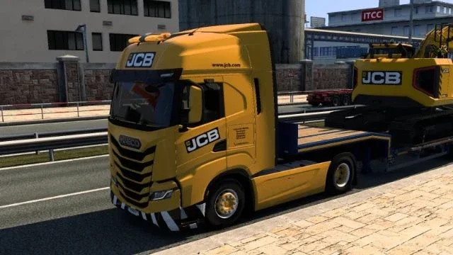 JCB Iveco S-Way skin v1.0 2