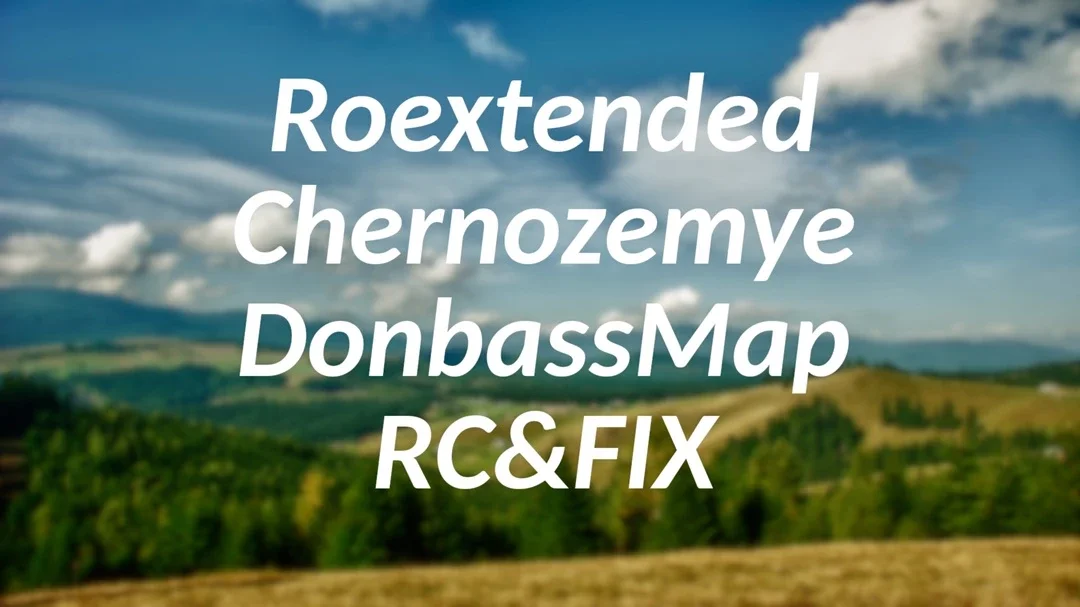 Roex DonbassMap Chernosemye RC FIX v1.0