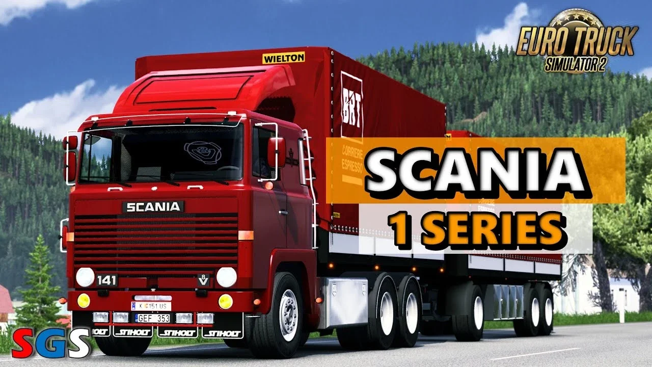 Scania 1 Series + Tandem Trailer v 2.6